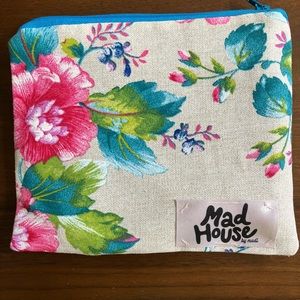 Handmade Makeup Pouch | Lined Zipper Bag